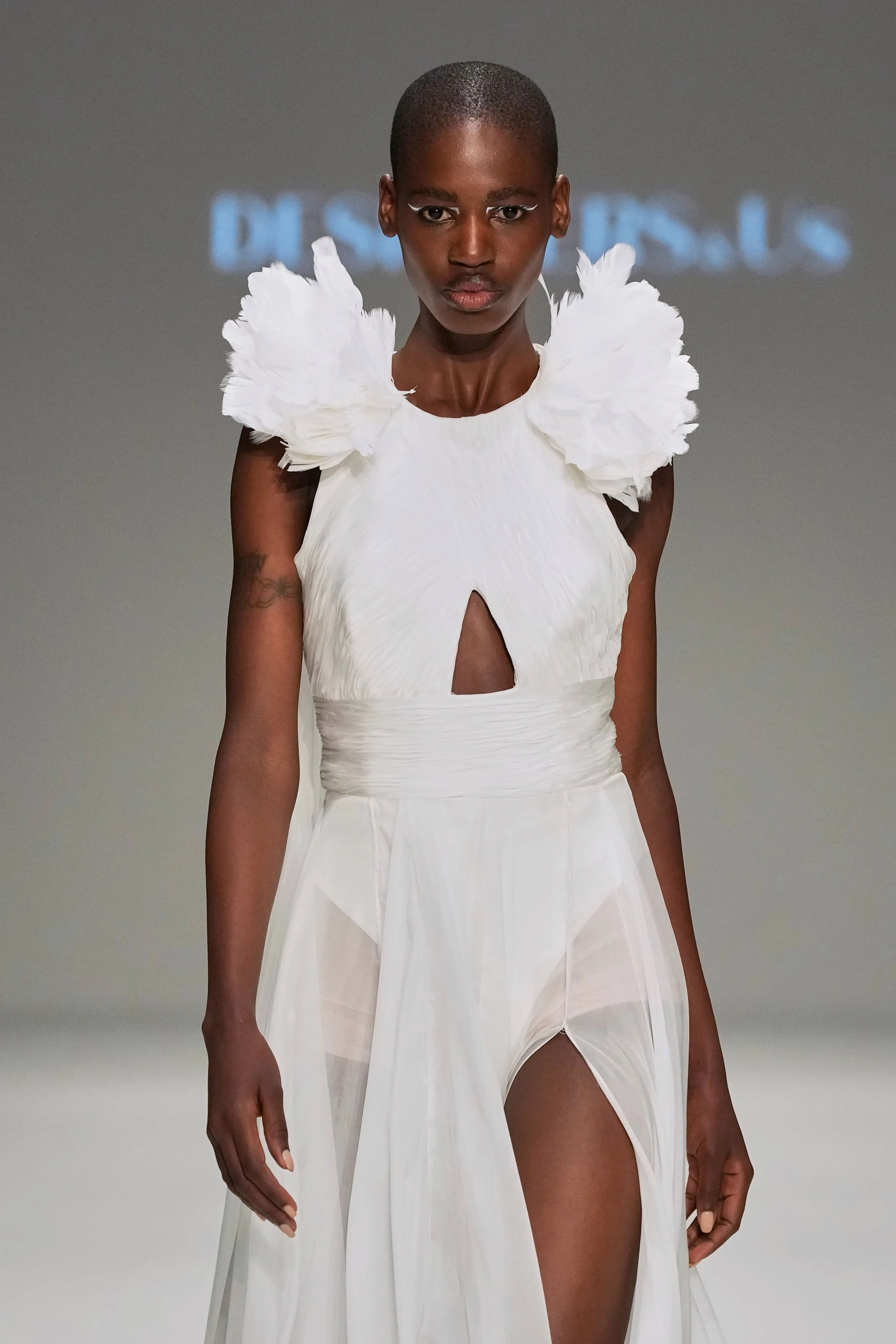 Swan's Ethereal Waltz Dress