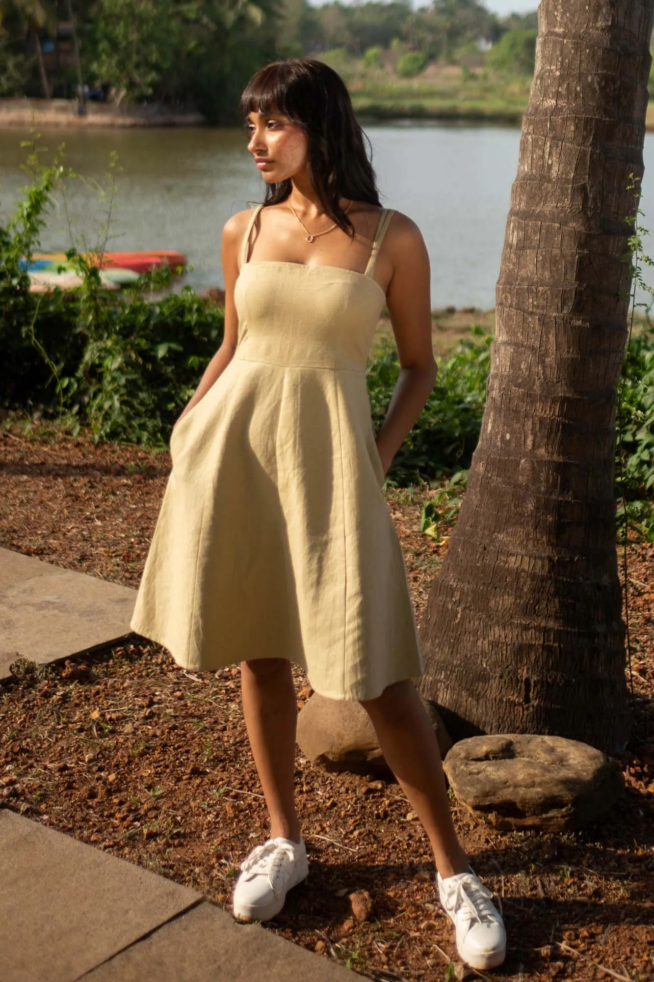 The Hemp Fit and Flare Dress
