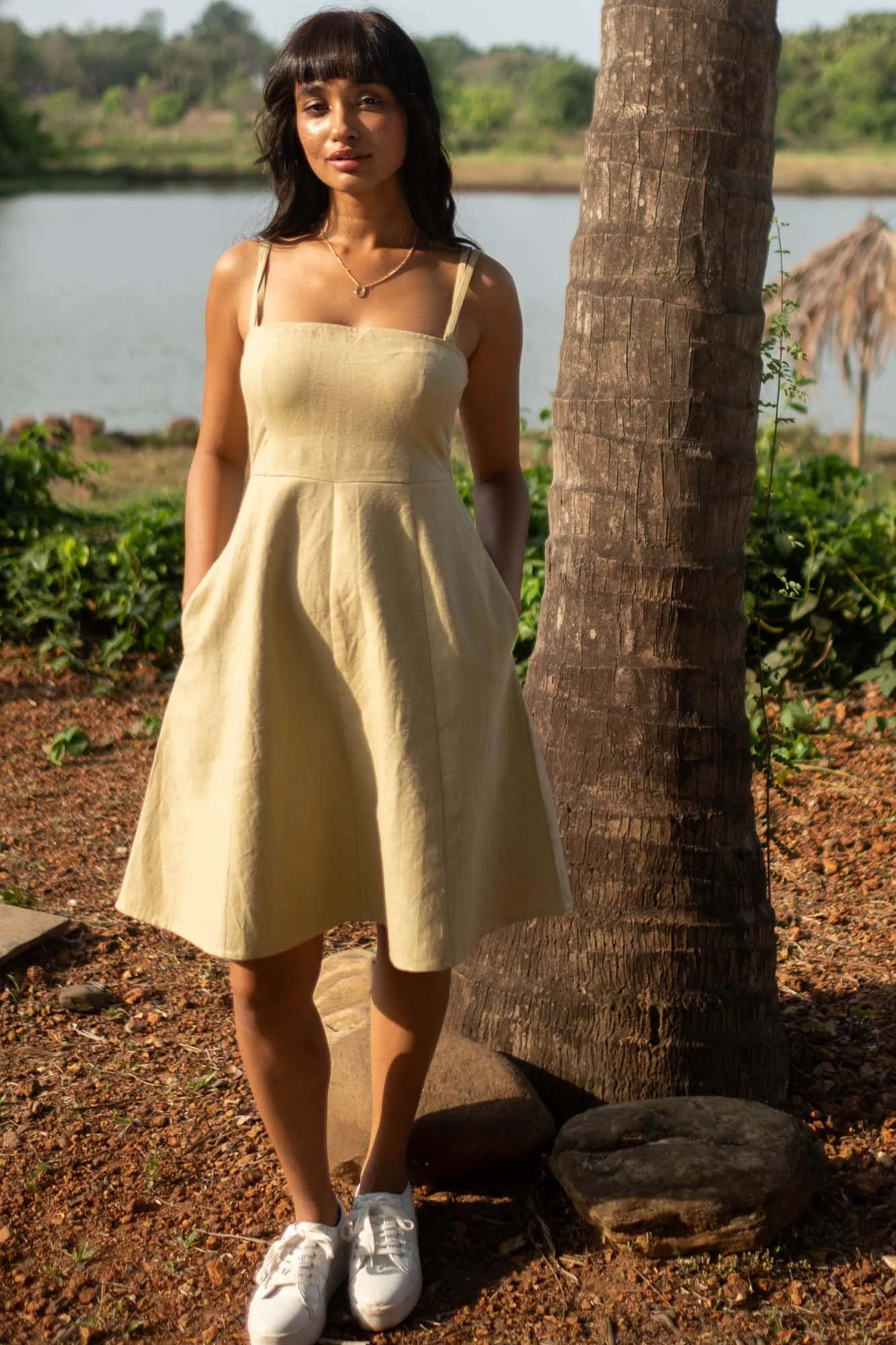 The Hemp Fit and Flare Dress