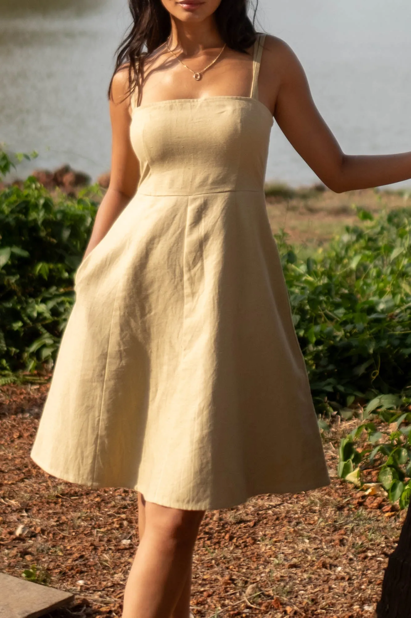 The Hemp Fit and Flare Dress
