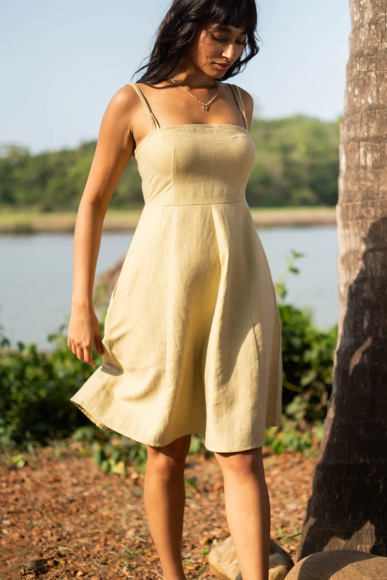 The Hemp Fit and Flare Dress