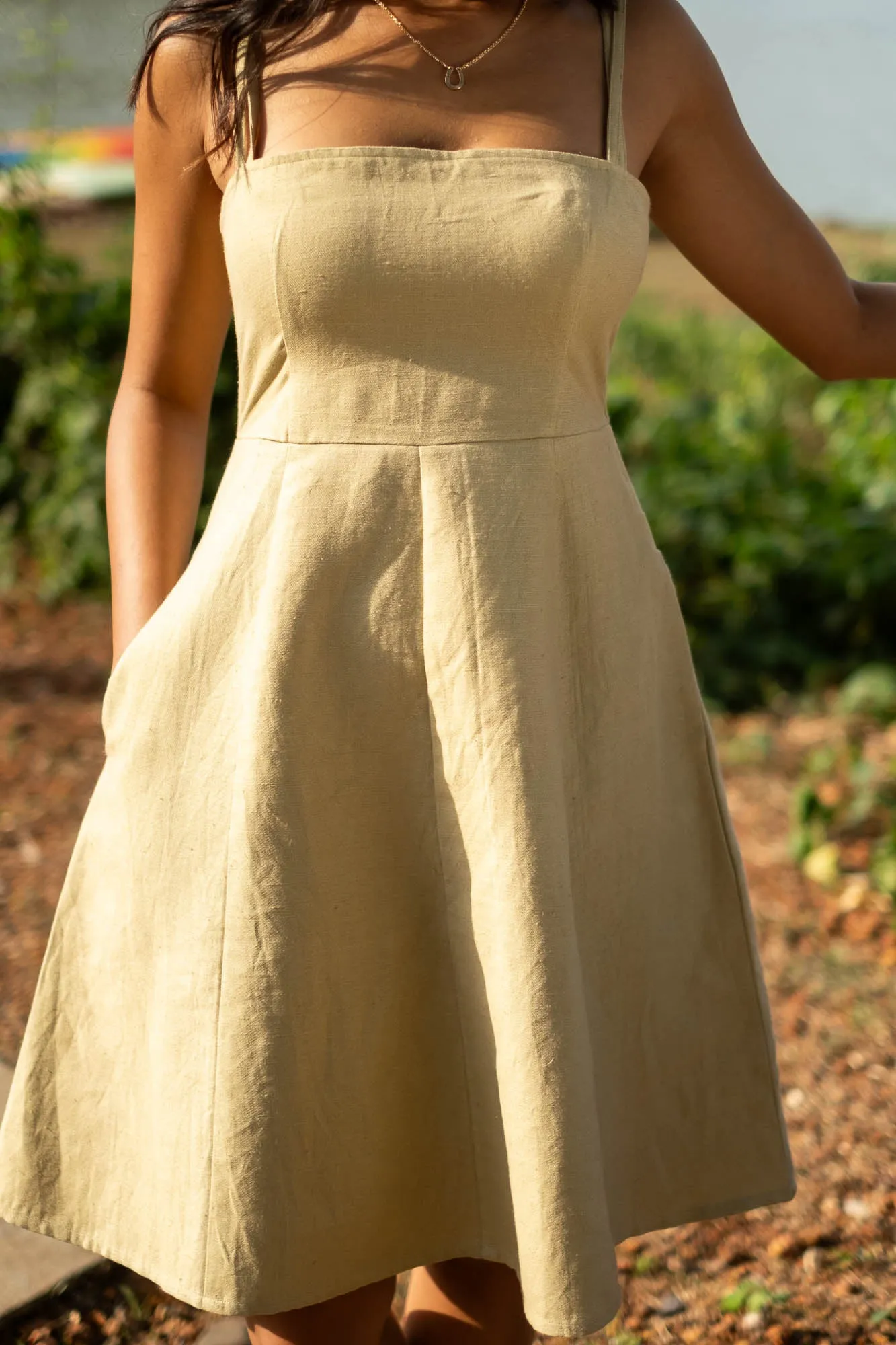 The Hemp Fit and Flare Dress