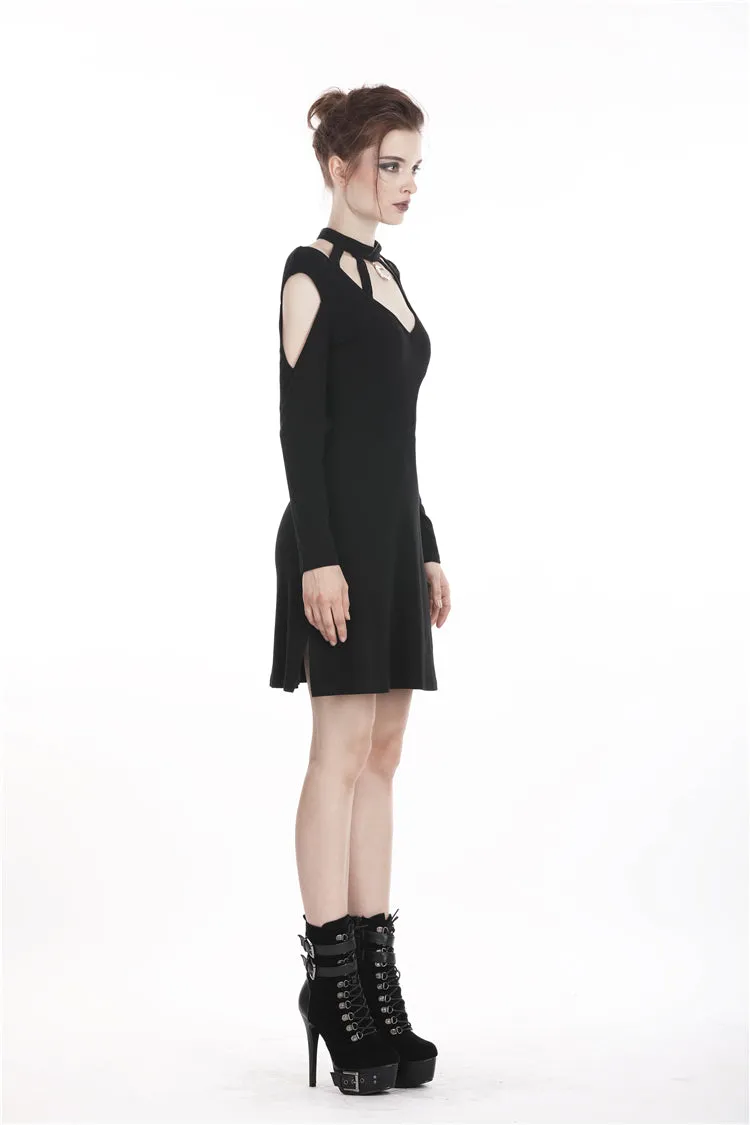 Women punk daily wear moon dress DW285