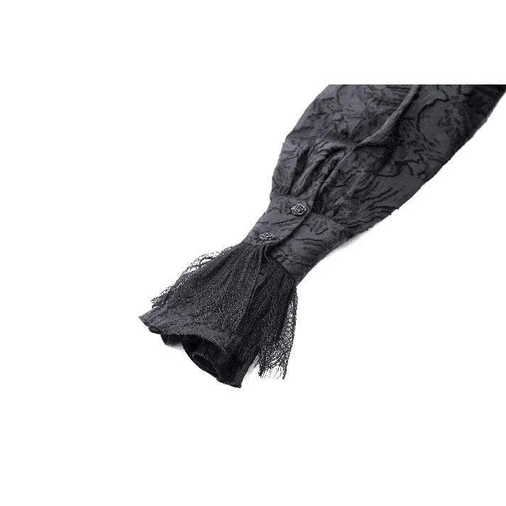 Women's Gothic Lace Bubble-Sleeved Cape