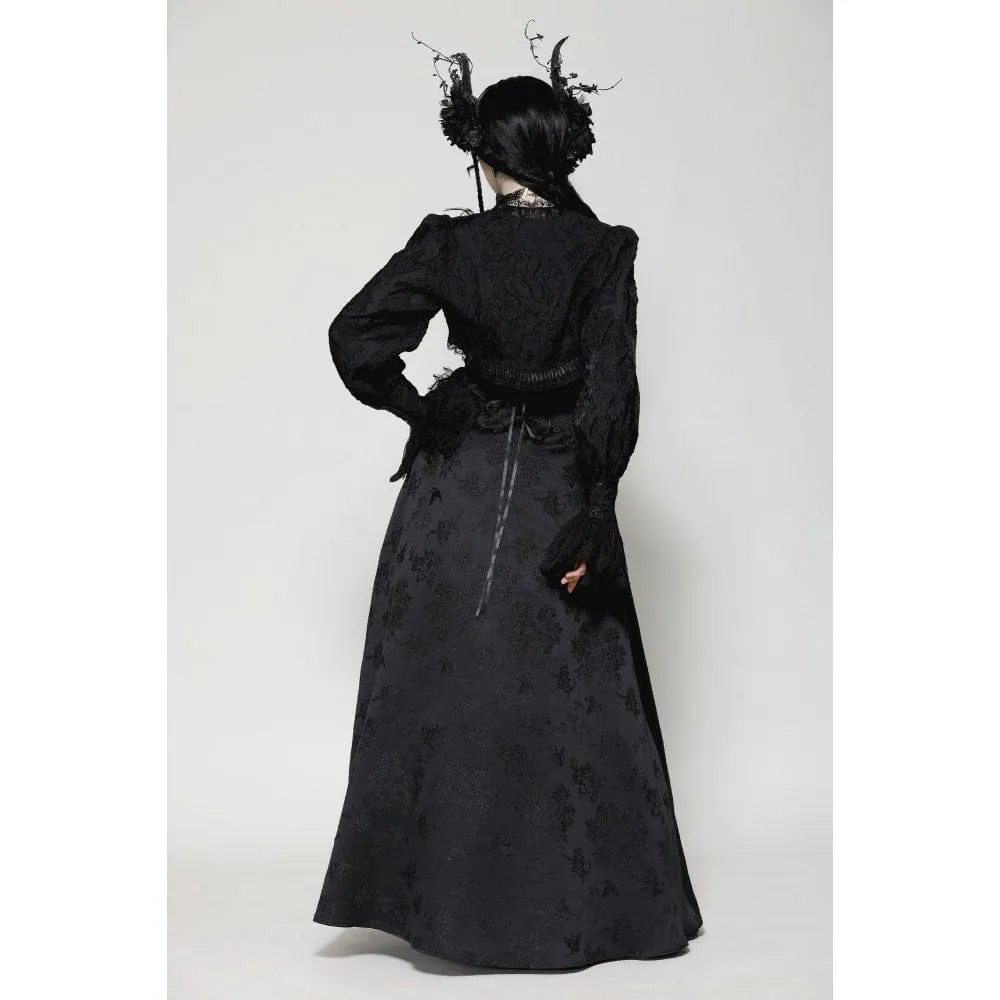 Women's Gothic Lace Bubble-Sleeved Cape