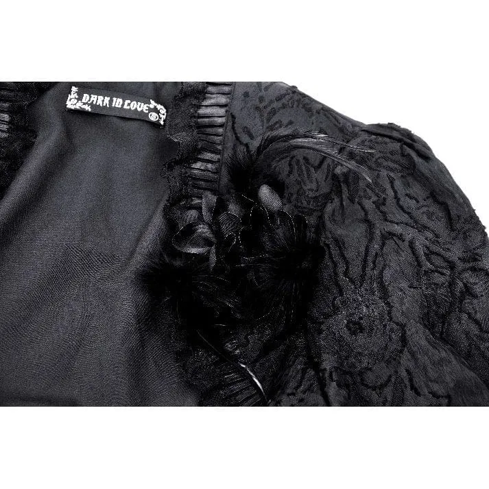 Women's Gothic Lace Bubble-Sleeved Cape