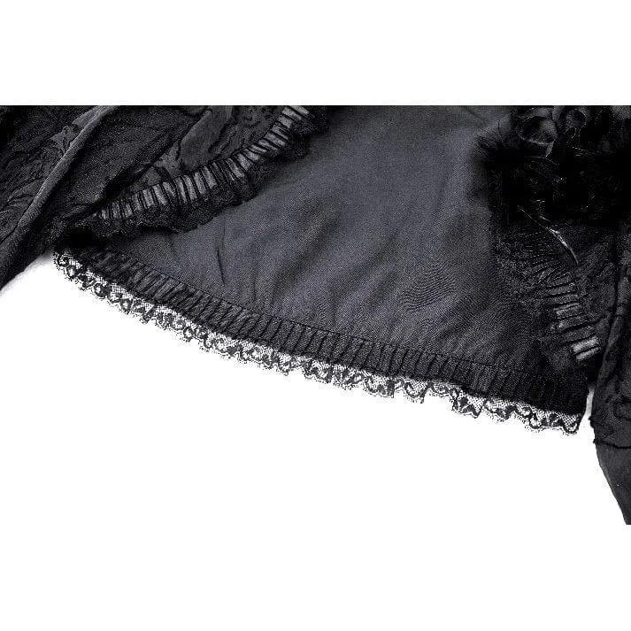 Women's Gothic Lace Bubble-Sleeved Cape