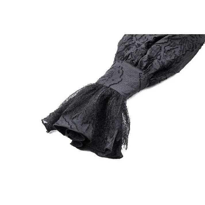 Women's Gothic Lace Bubble-Sleeved Cape