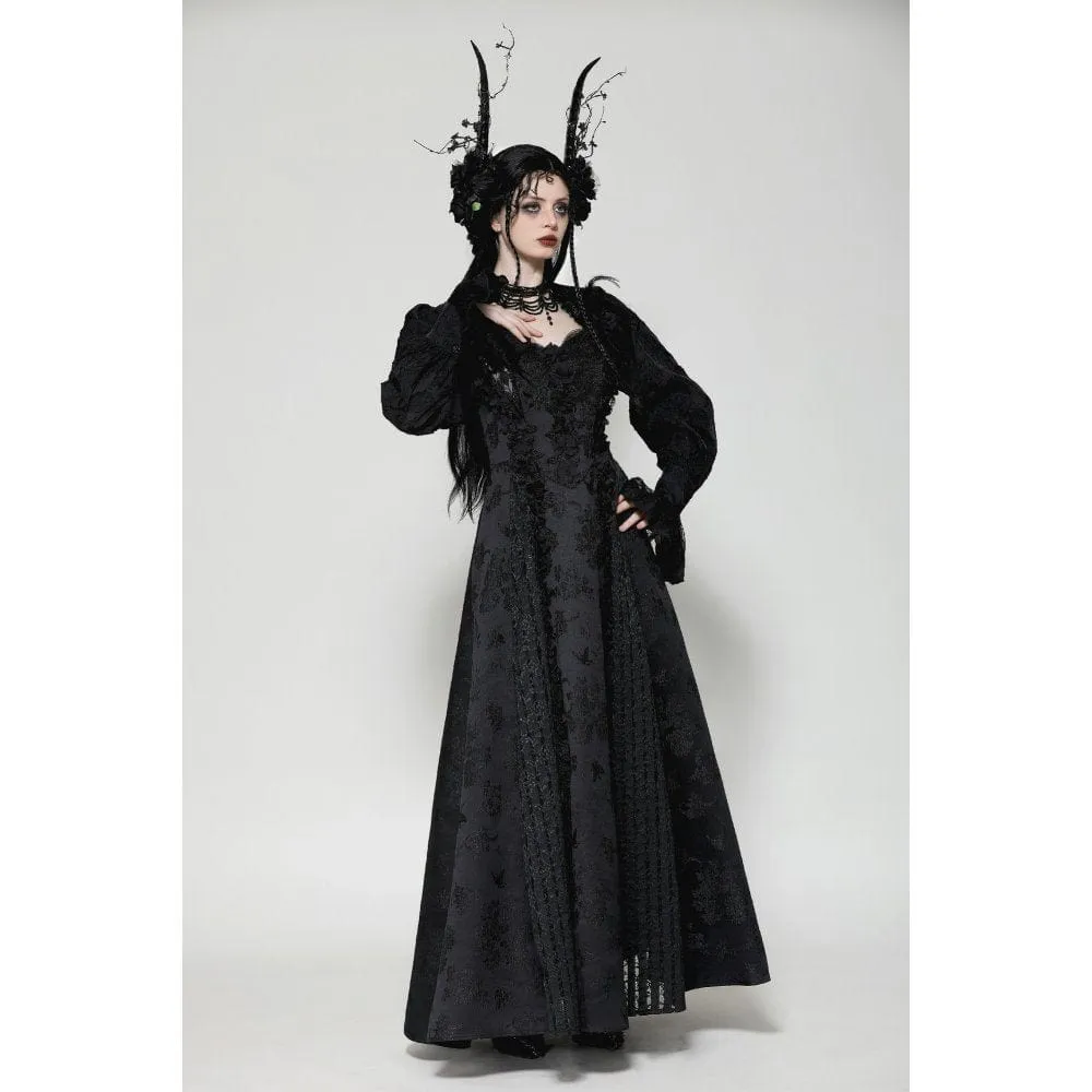 Women's Gothic Lace Bubble-Sleeved Cape