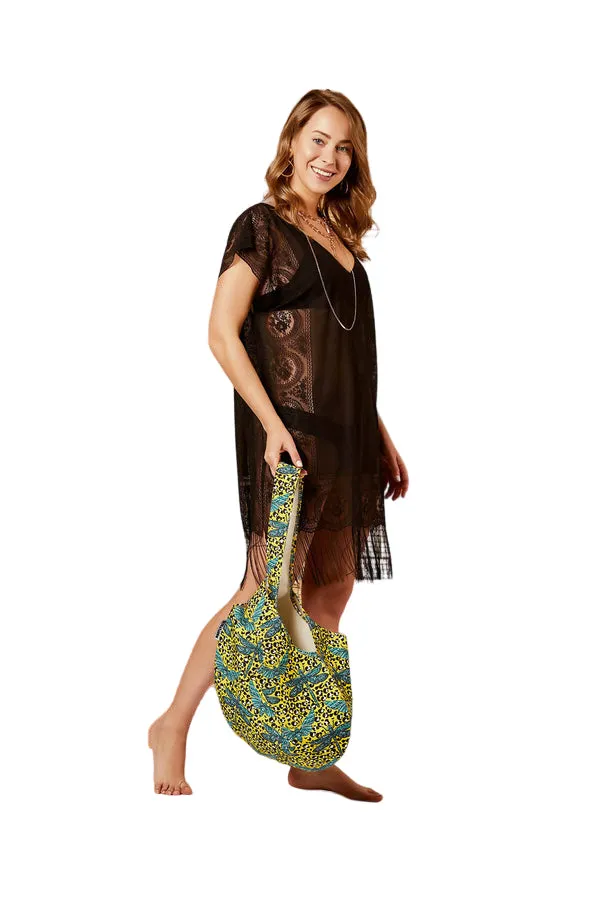 Women's Romantic Beachwear Versatile Cover-Up Beach Dress for Sun Protection and Comfort
